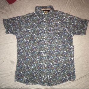 Paisley Button Down